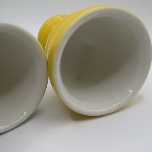 2 Vintage Hankscraff Fiesta Double Egg Cups - 1950's - Picture 6 of 7